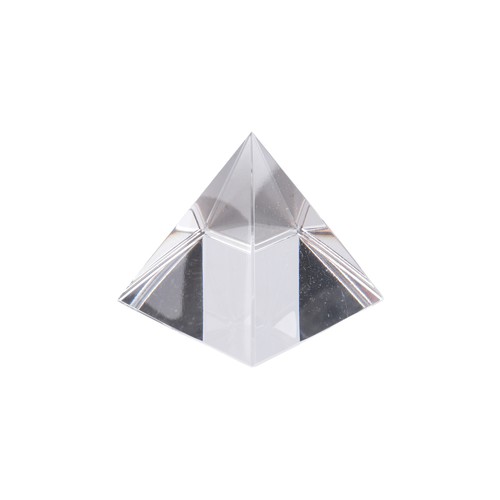 Prism optical glass pyramid - glass,