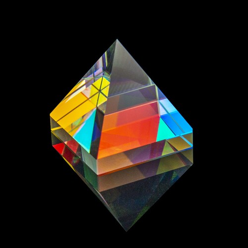 1pz prisma arcobaleno 20mm - arcobaleno,