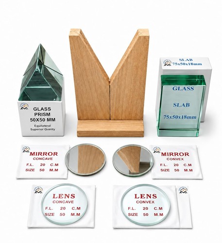 Set ottico con lenti - , convesse