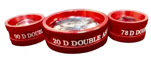 Lotto lenti rosse nuove - lotto,