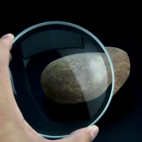 Optical glass dia 100mm focal - optical, dia.100mm