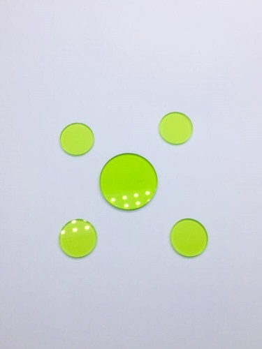 Vetro ottico verde filtri lb9 - vetro,