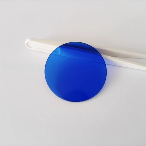 Lente filtro vetro ottico - , blu